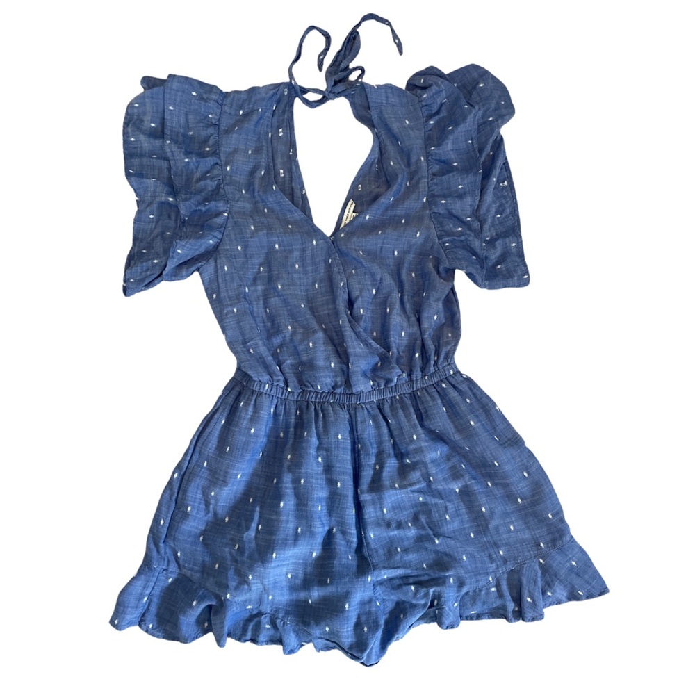 American Eagle Romper. Blue. Size Medium.